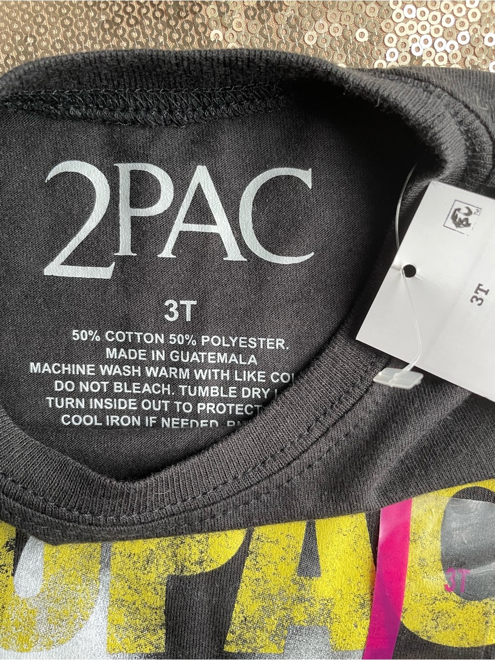 NWT Pristine 3T Tupac Graphic Tee - Picture 2 of 3